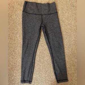 Lululemon Patterned High-Waist Leggings